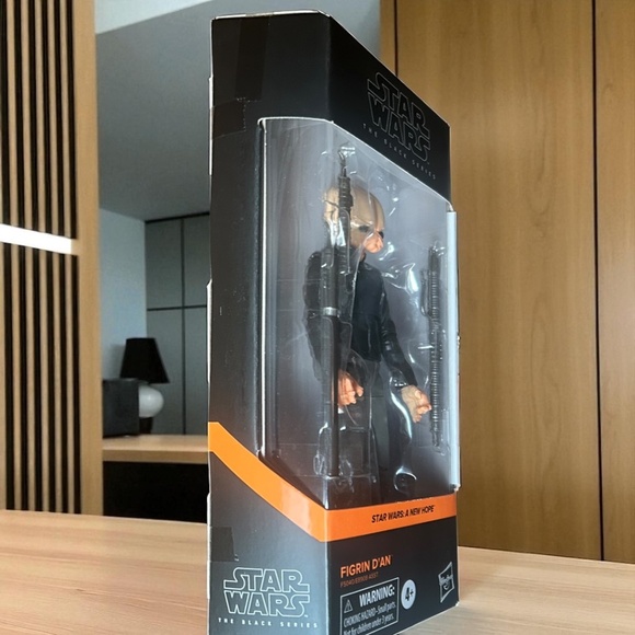 Star Wars 6 Disney Hasbro The Black Series Figrin D’an + 3 Accessories NIB